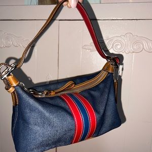 Coach Mini shoulder Denim bag